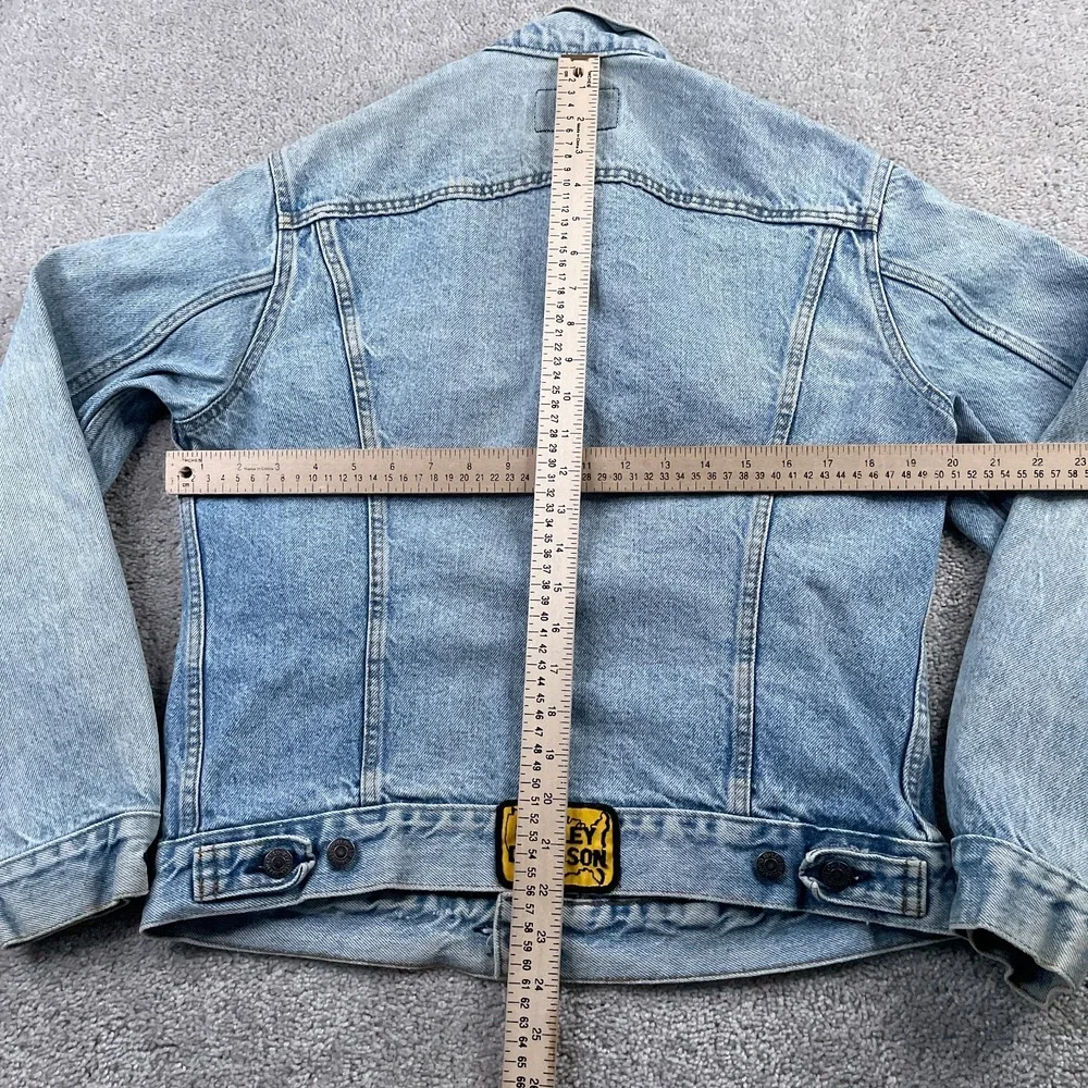 Vintage Levis Denim Jacket Mens 40R Blue Trucker Biker‎ Harley Made in USA 70506
